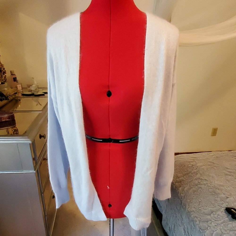H&M size Medium baby blue color cardigans